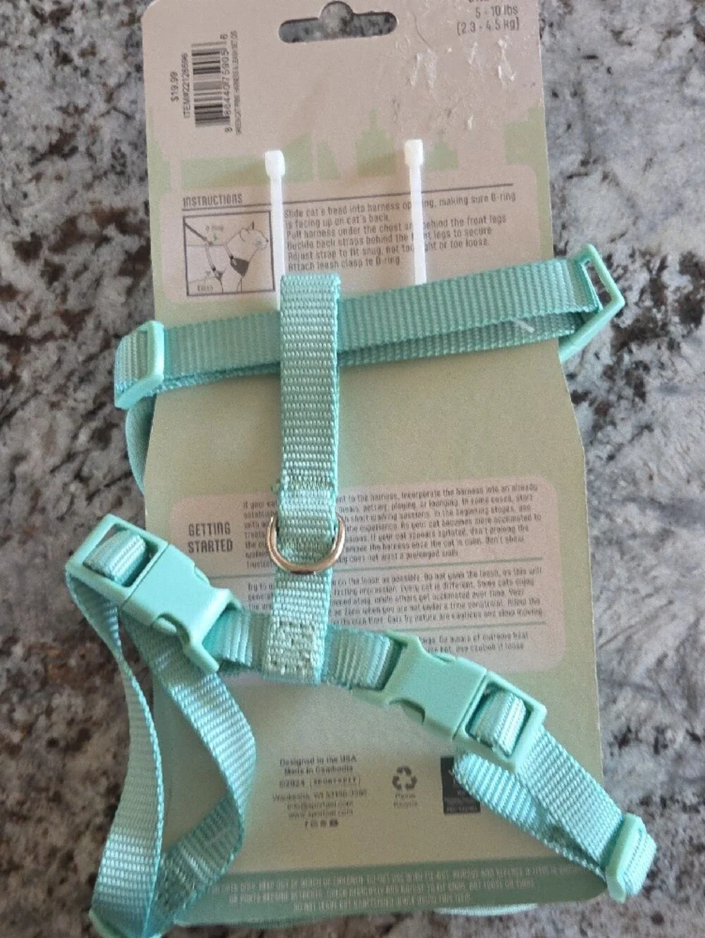 Cat Harness & Leash Set